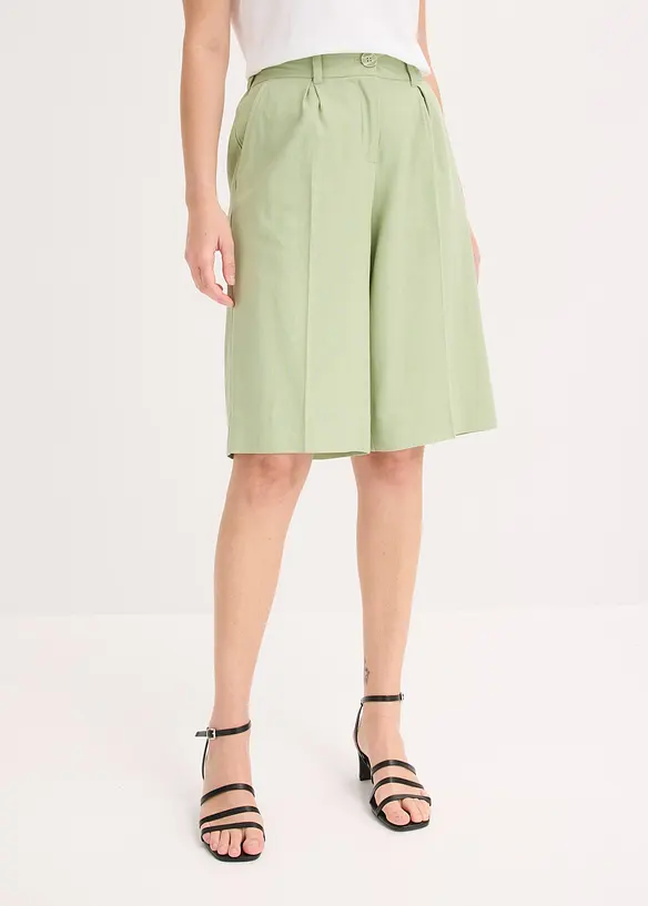 Bermudashorts i linmiks, bonprix