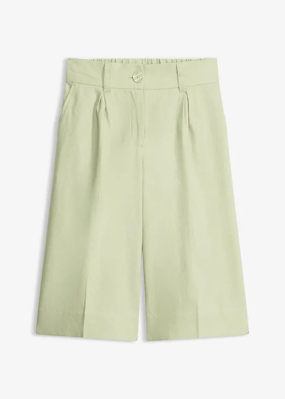 Bermudashorts i linmiks, bonprix
