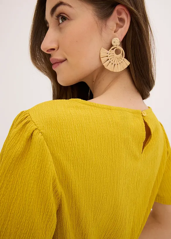 Utsvingt jerseykjole, bonprix