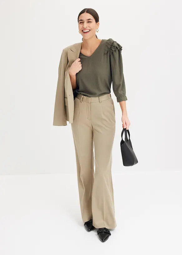 Bukse med komfortlinning, bonprix