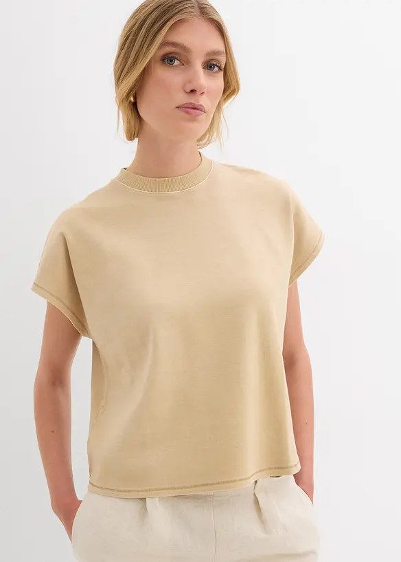 T-skjorte i 100% &oslash;kologisk bomull, bonprix