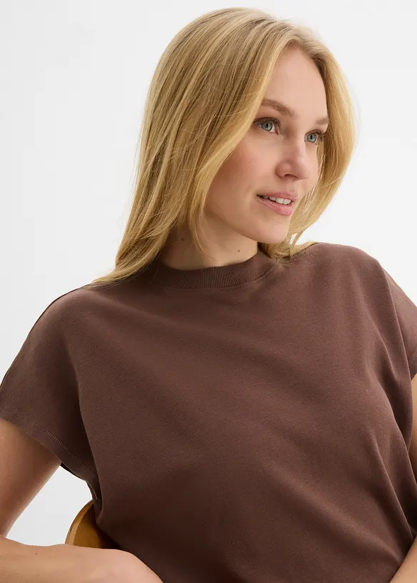 T-skjorte i 100% &oslash;kologisk bomull, bonprix