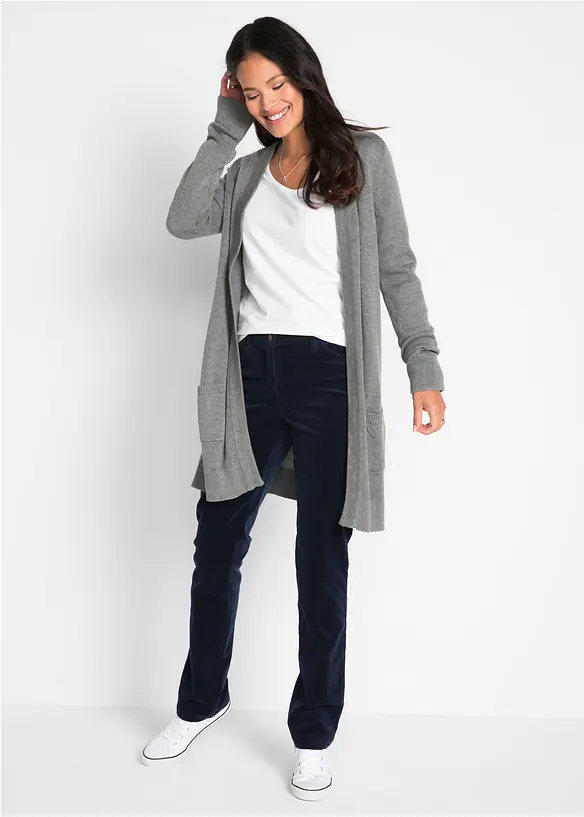 Figurn&aelig;r, langermet topp, bonprix