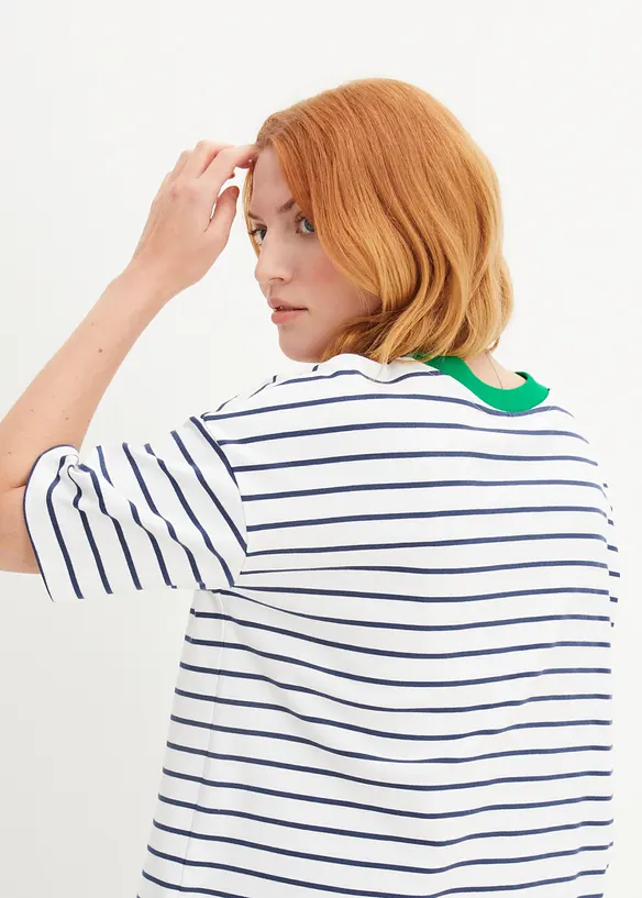 T-skjorte i 100% &oslash;kologisk bomull, bonprix