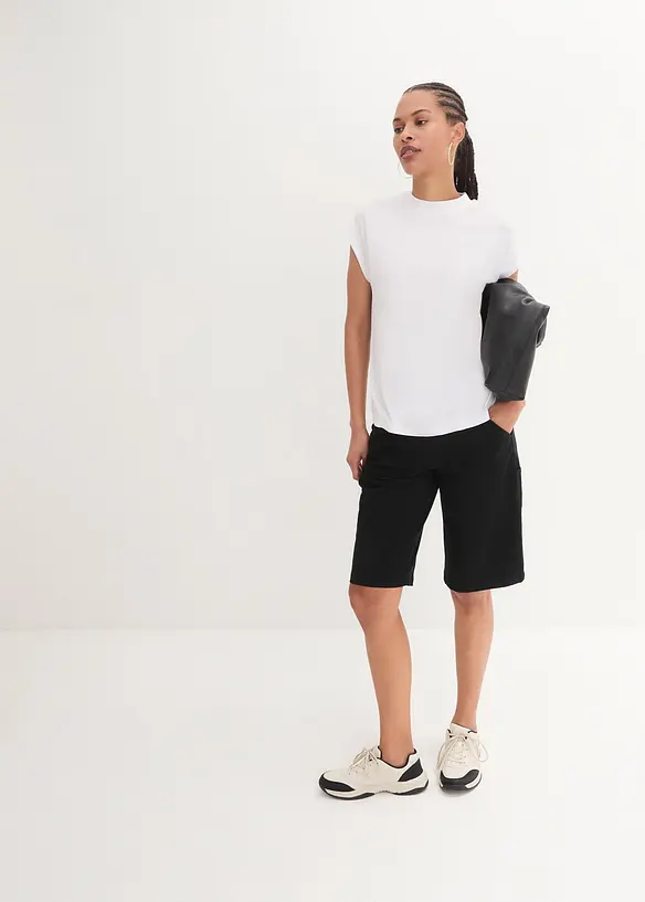 T-skjorte i myk viskose, bonprix