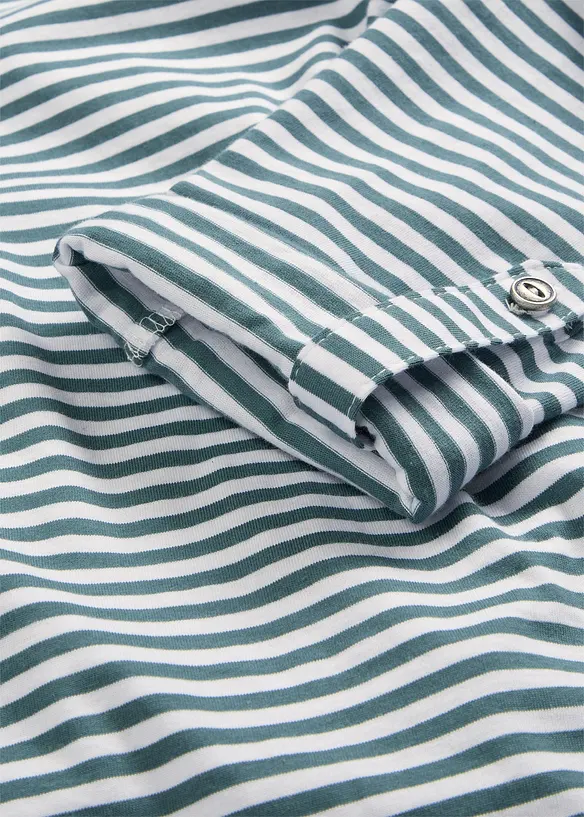 Langermet topp i 100% bomull, bonprix