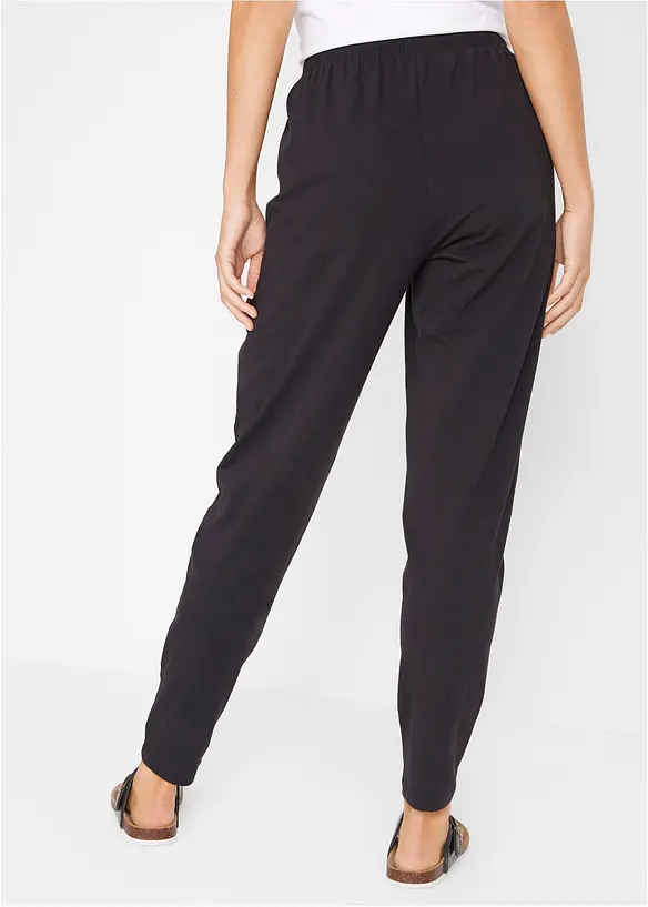 Jerseybukse i bomullsmiks, bonprix