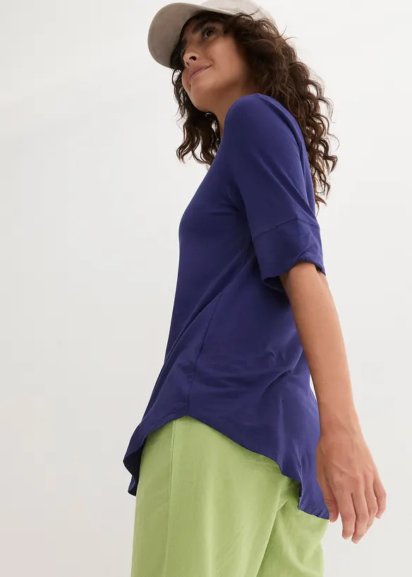 Lang topp av myk viskose, bonprix