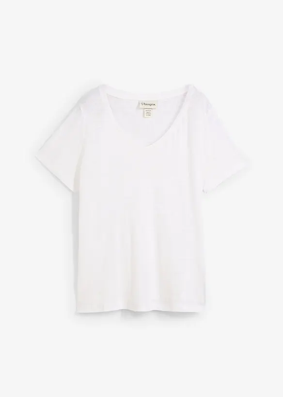 T-skjorte i 100% lin, bonprix