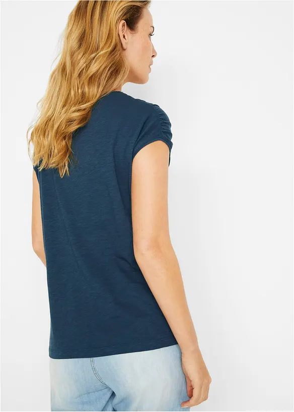 Topp i boxy-modell, kortermet, bonprix