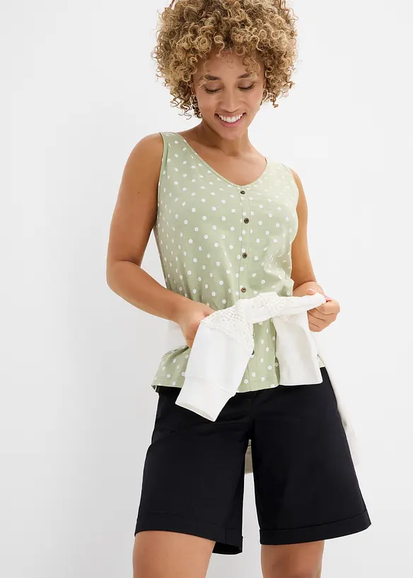 Topp med knappestolpe, bonprix