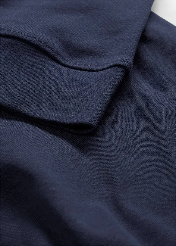 Langermet topp i 100% &oslash;kologisk bomull, bonprix