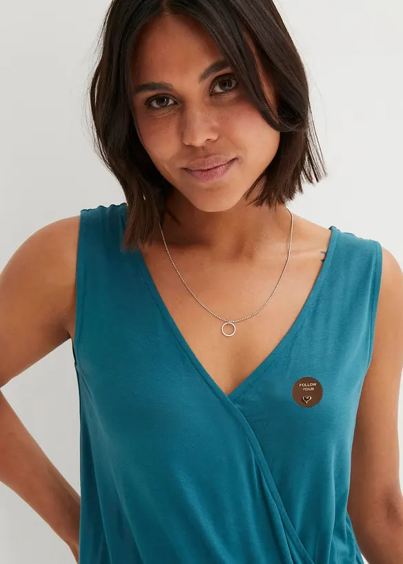 Jersey-jumpsuit av myk viskose, bonprix