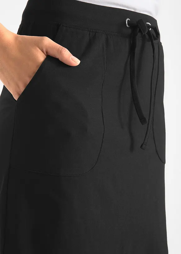 Skj&oslash;rt i &oslash;kologisk bomull med elastan, bonprix