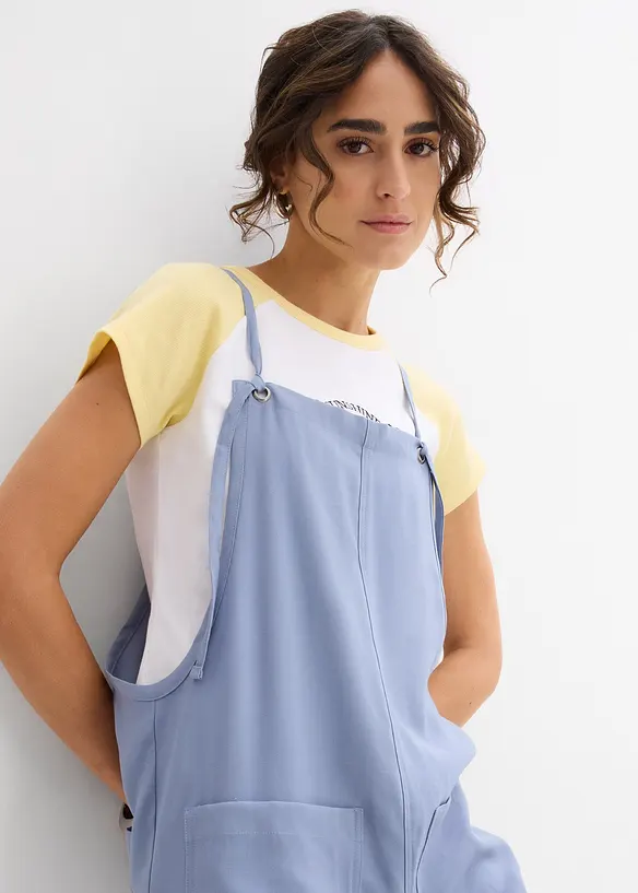 Jumpsuit i myk viskose, bonprix