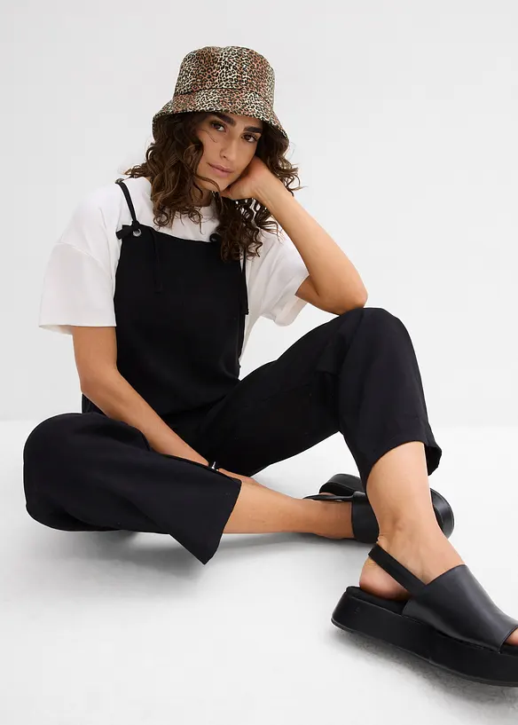 Jumpsuit i myk viskose, bonprix