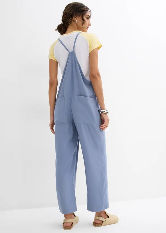 Jumpsuit i myk viskose, bonprix