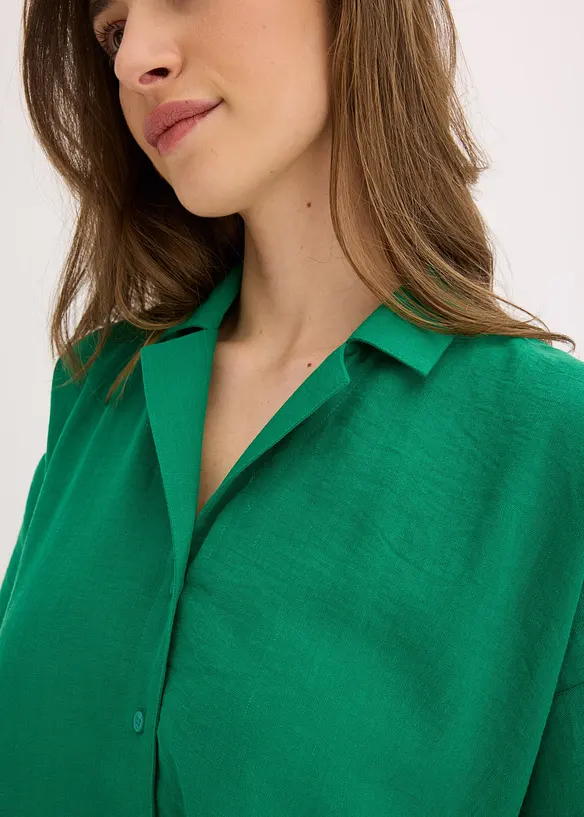 Oversized skjorte, bonprix