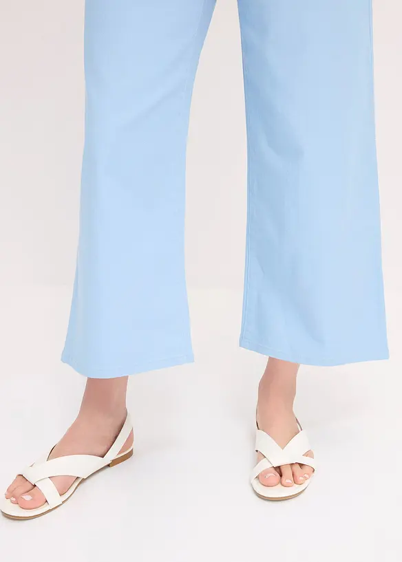 Culottes i elastisk bomullsmiks, bonprix