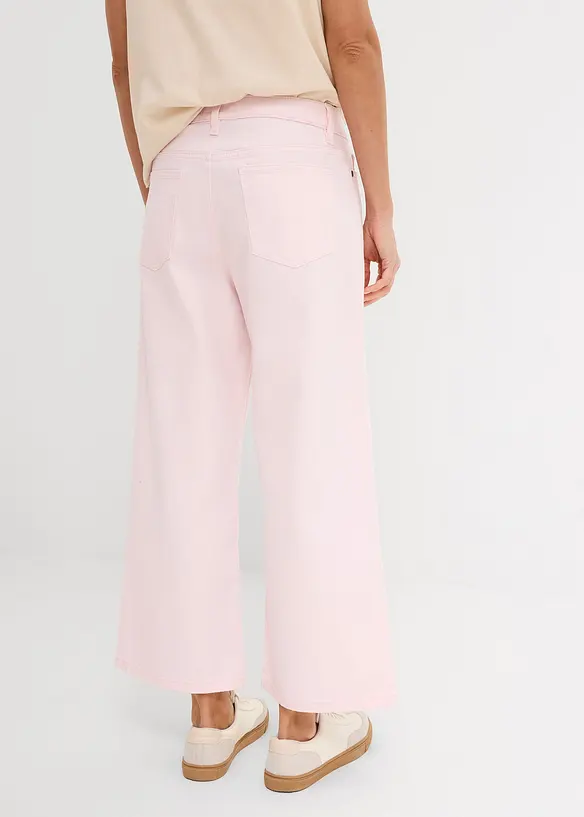 Culottes i elastisk bomullsmiks, bonprix