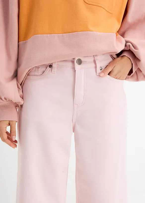 Culottes i elastisk bomullsmiks, bonprix