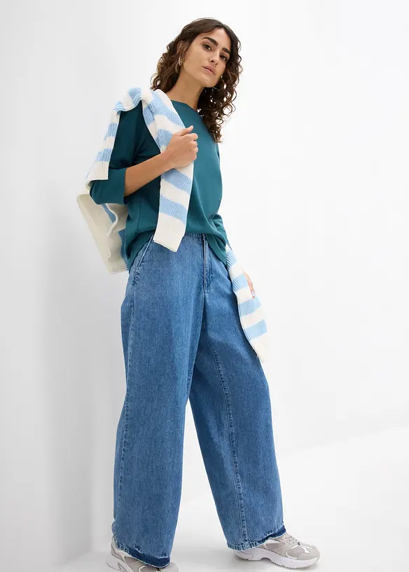 Topp i formstabil, 100% &oslash;kologisk bomull, bonprix