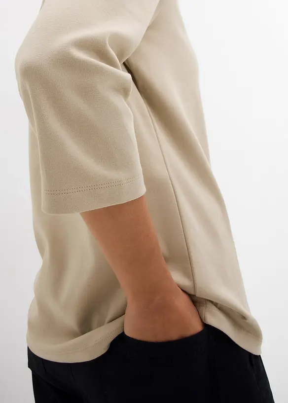 Topp i formstabil, 100% &oslash;kologisk bomull, bonprix