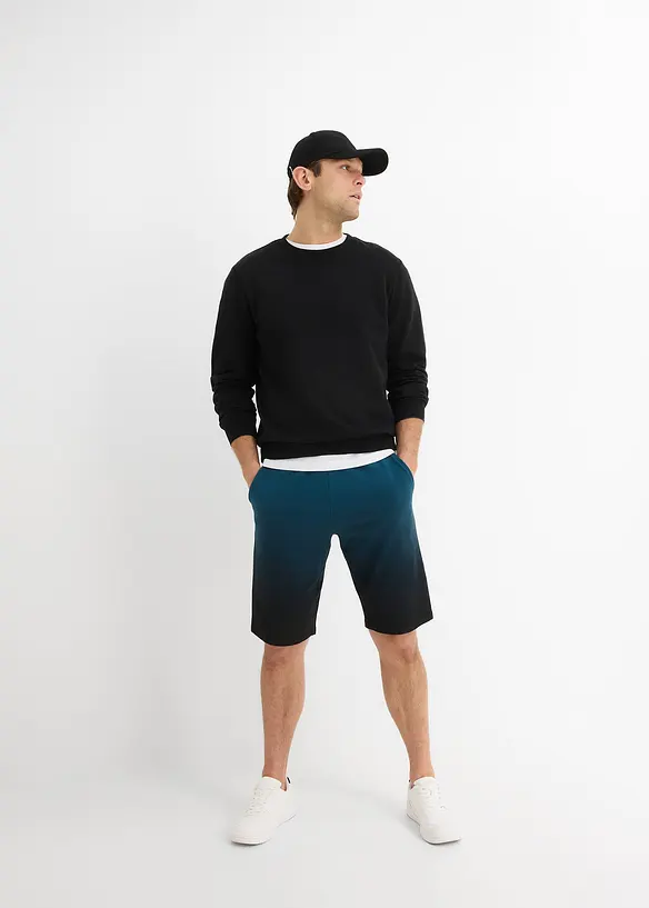 Trikot-bermudashorts med fargegradering, bonprix