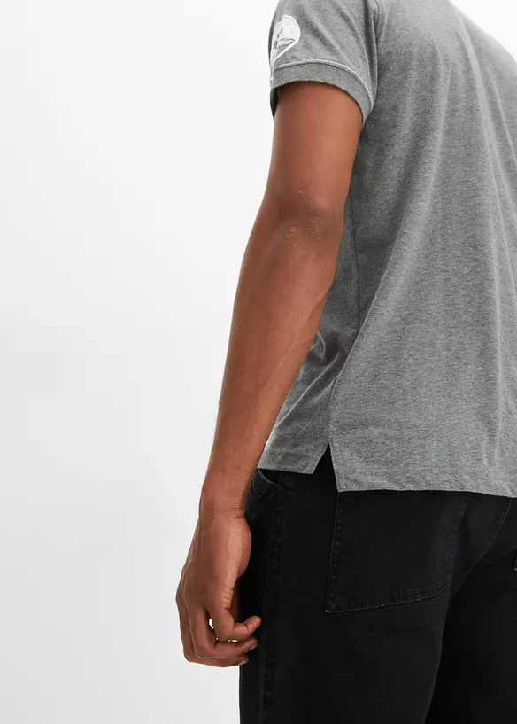 Kortermet poloskjorte i jersey, bonprix