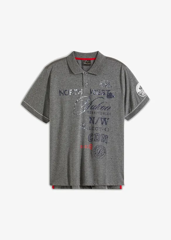 Kortermet poloskjorte i jersey, bonprix