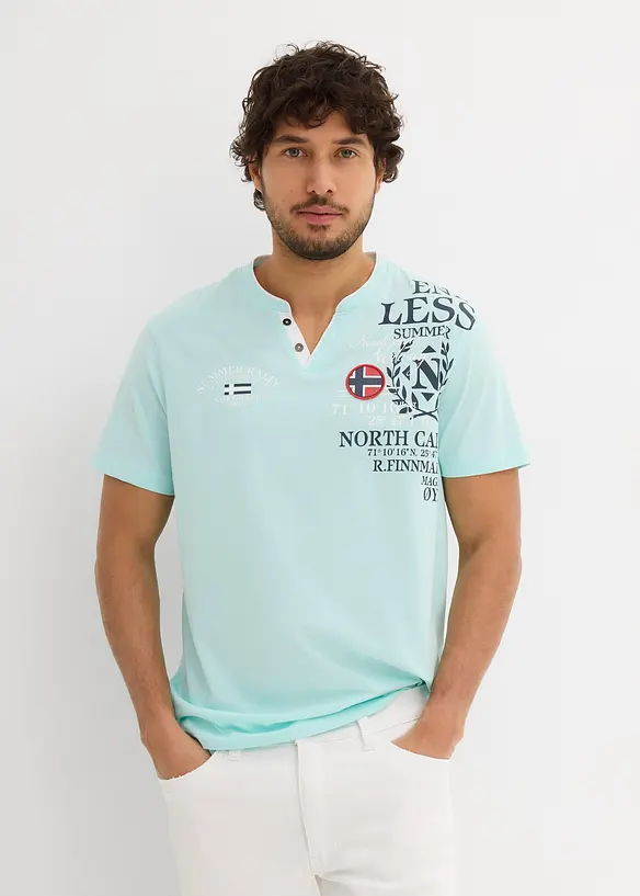 Kortermet bestefartr&oslash;ye i 100% &oslash;kologisk bomull, bonprix