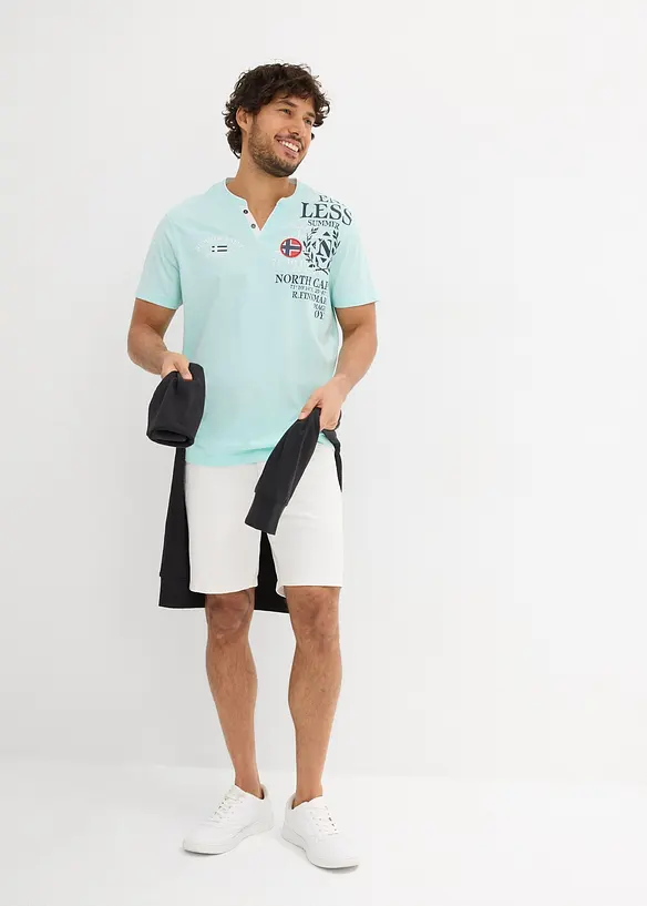 Kortermet bestefartr&oslash;ye i 100% &oslash;kologisk bomull, bonprix