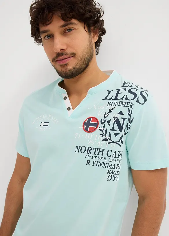 Kortermet bestefartr&oslash;ye i 100% &oslash;kologisk bomull, bonprix