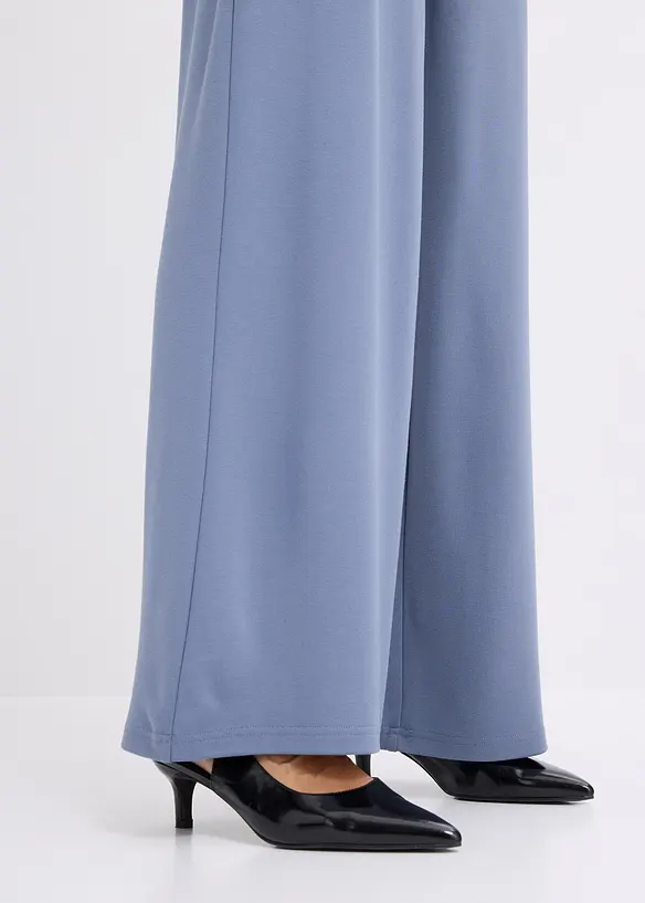 Jerseybukse med dekorativt spensel, bonprix