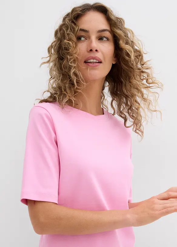 T-skjorte i 100% &oslash;kologisk bomull, bonprix