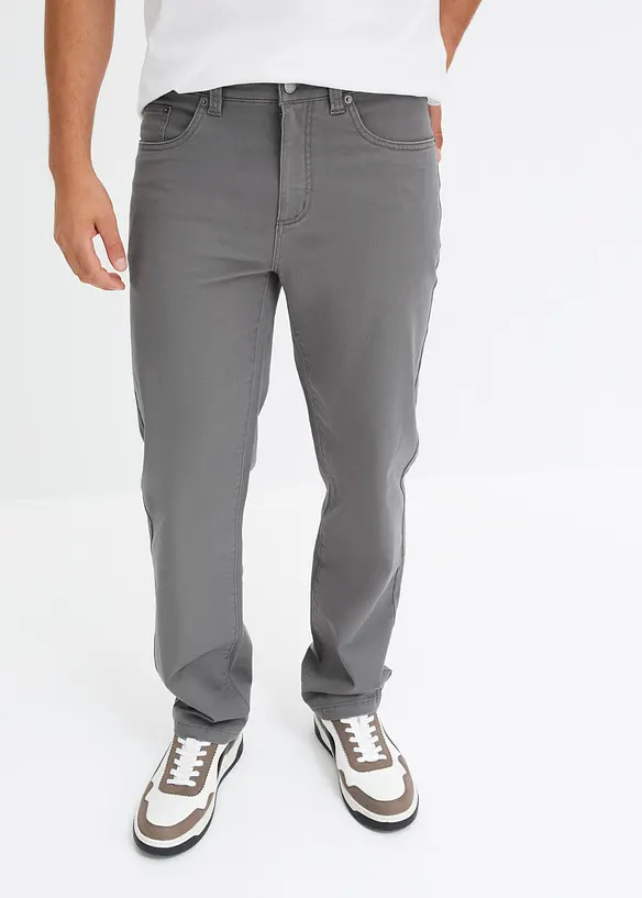 Classic Fit stretchbukse, Straight, bonprix