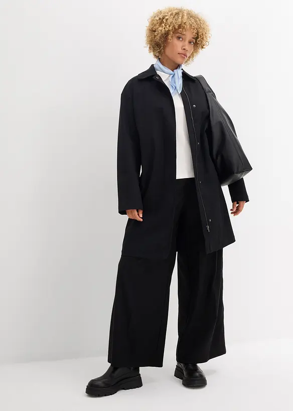 Trenchcoat i vannavvisende materiale, bonprix