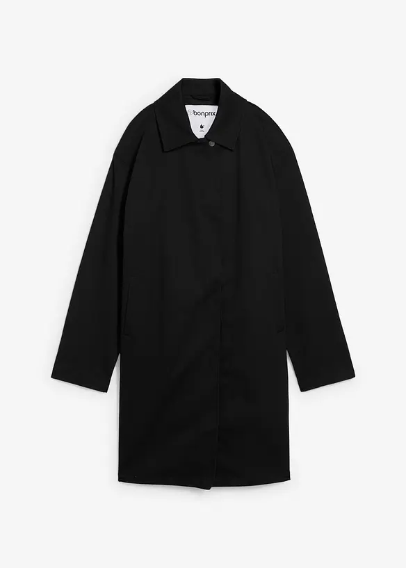 Trenchcoat i vannavvisende materiale, bonprix