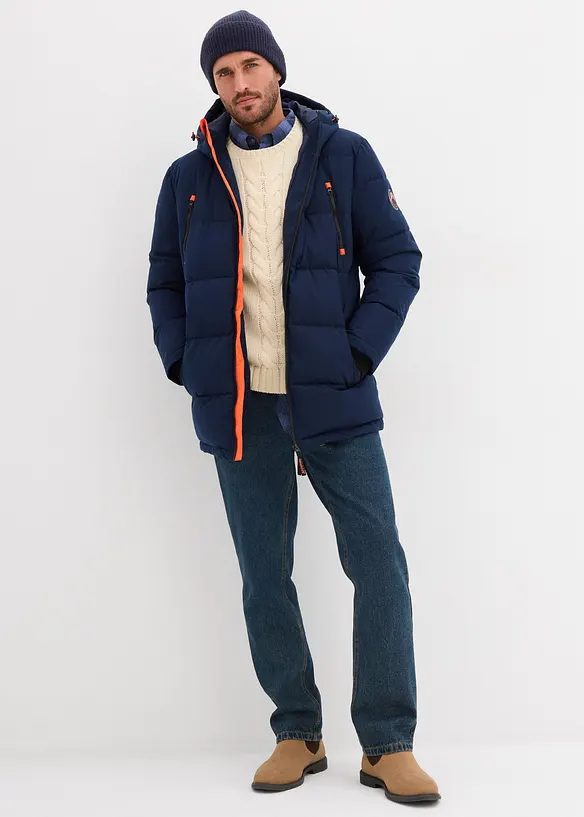 Varm, f&ocirc;ret vattert funksjonsjakke, vannavvisende, bonprix