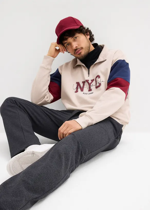 Regular fit-joggebukse, bonprix