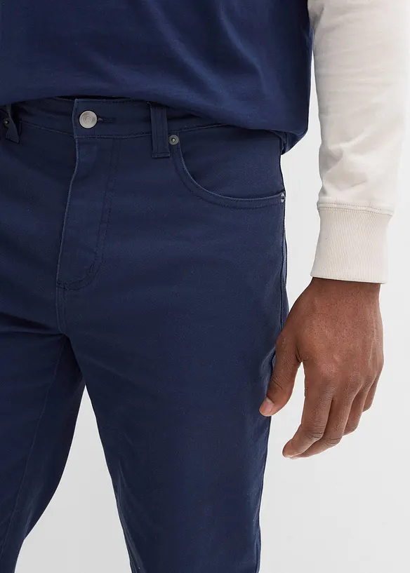 Classic Fit stretchbukse, Straight, bonprix