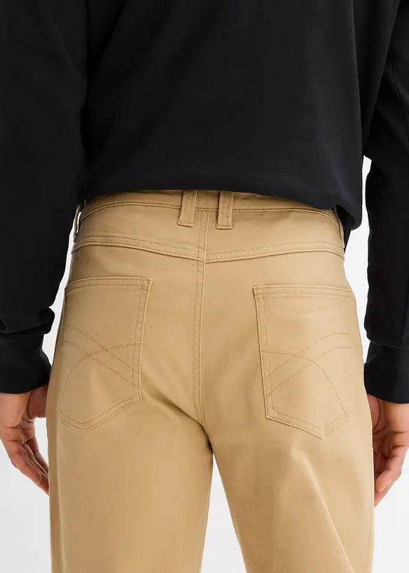 Classic Fit stretchbukse, Straight, bonprix