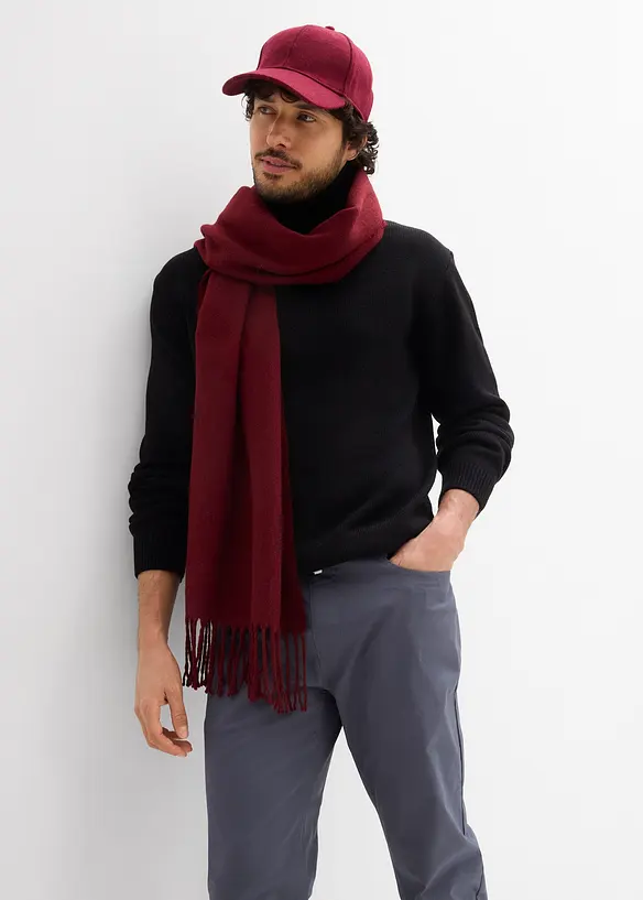 Regular Fit slip on-stretchbukse, Straight, bonprix