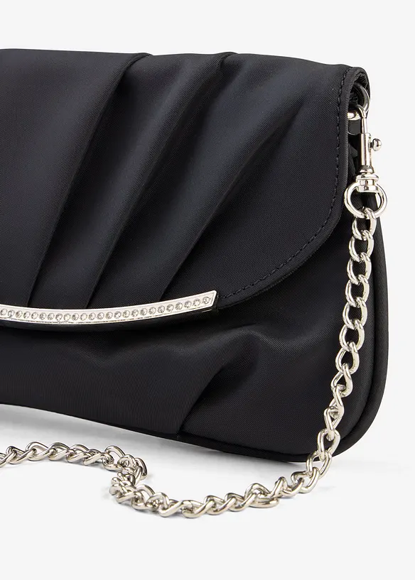 Clutch med strasspynt, bonprix