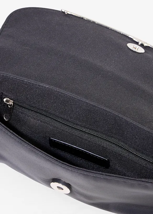 Clutch med strasspynt, bonprix