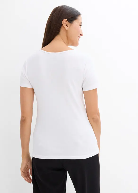 Bestefartr&oslash;ye i 100% &oslash;kologisk bomull, bonprix