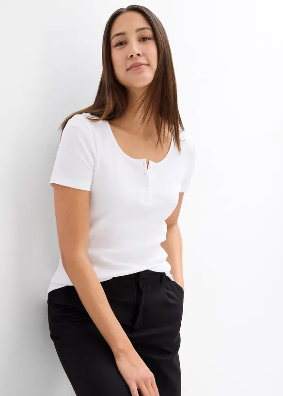 Bestefartr&oslash;ye i 100% &oslash;kologisk bomull, bonprix