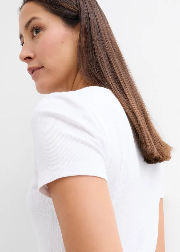 Bestefartr&oslash;ye i 100% &oslash;kologisk bomull, bonprix