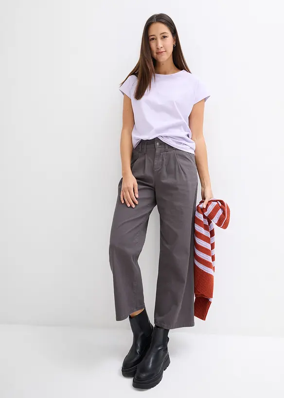 T-skjorte i 100% &oslash;kologisk bomull, bonprix