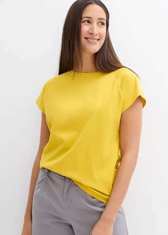 T-skjorte i 100% &oslash;kologisk bomull, bonprix